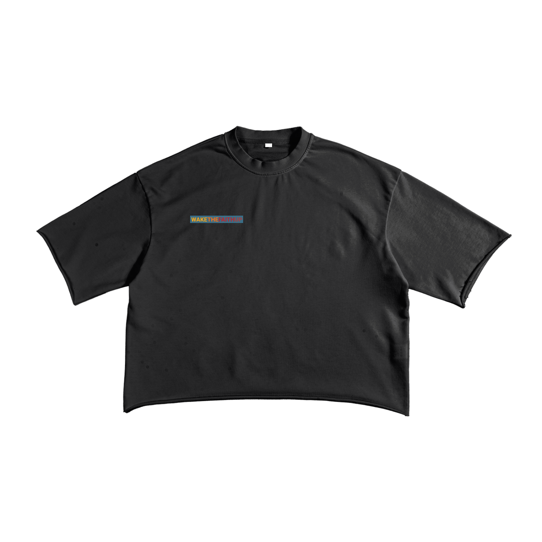 WTFU - Wake The Faith Up French Terry Raw Edge T-Shirt