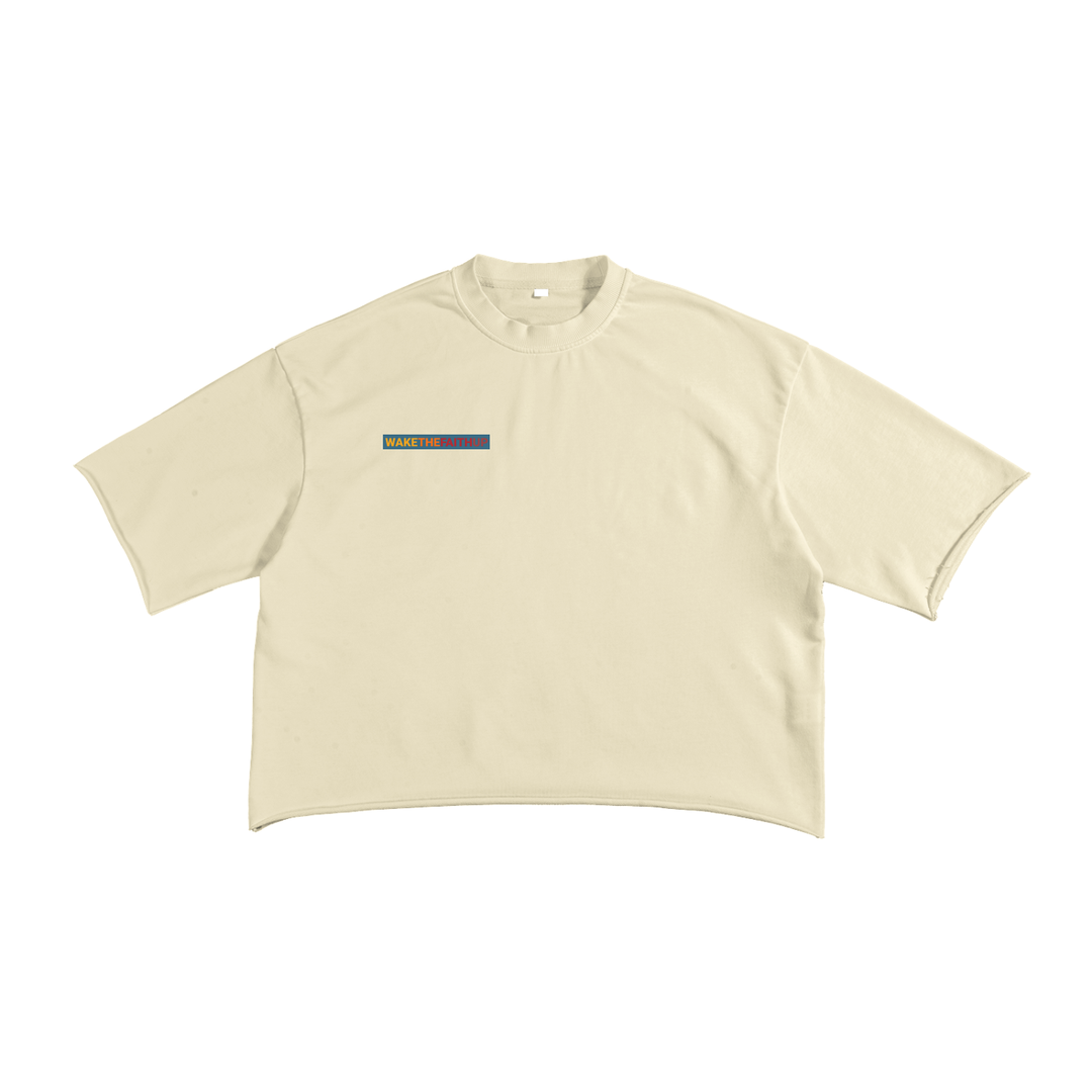 WTFU - Wake The Faith Up French Terry Raw Edge T-Shirt